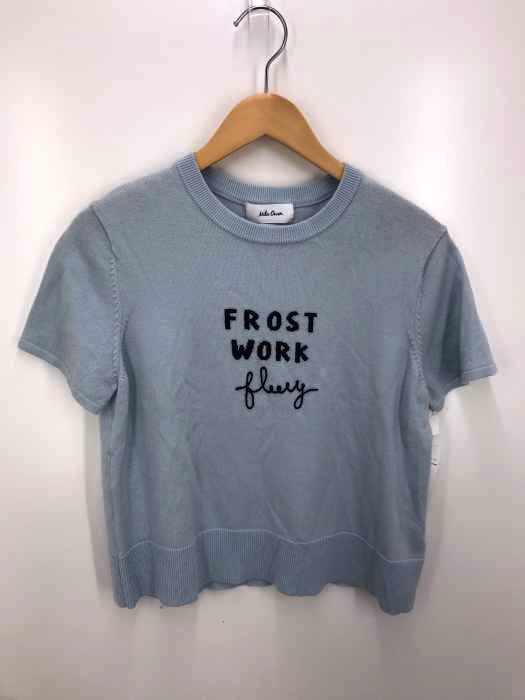 Mila Owen(ミラオーウェン) FROSTWORK ヴィエラニット 半袖 プルオーバー レディース トップス