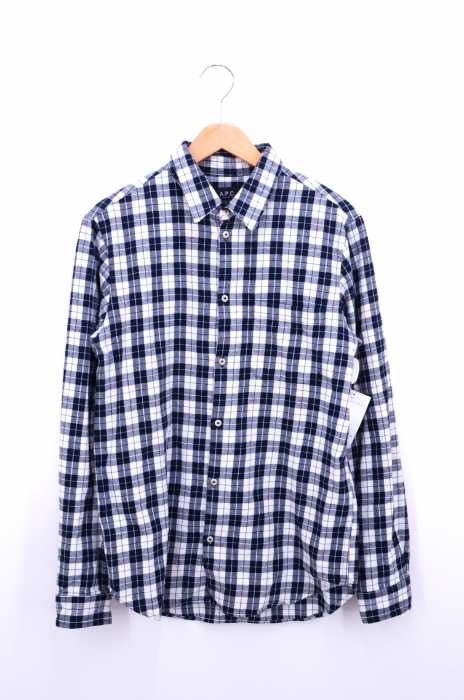 A.P.C. （アーペーセー） チェック柄 コットンネルシャツ メンズ トップス