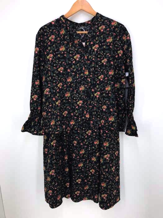 AZUL by moussy（アズールバイマウジー） ローズブーケ柄チュニックプルオーバー　ローズブーケ柄ロングスカート レディース セットアップ
