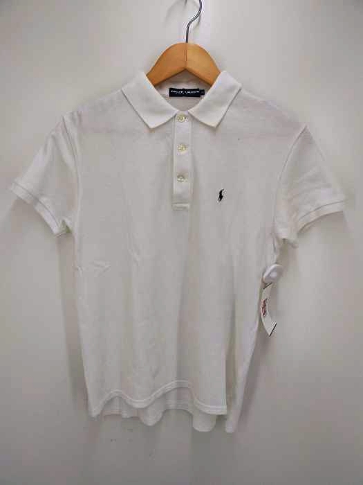 RALPH LAUREN POLO GOLF（ラルフローレンポロゴルフ） 胸ロゴ刺繍半袖ポロシャツ レディース トップス