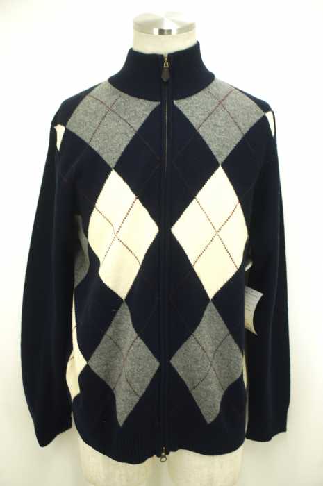 BROOKS BROTHERS （ブルックスブラザーズ） 346　アーガイル ジップアップ メンズ トップス