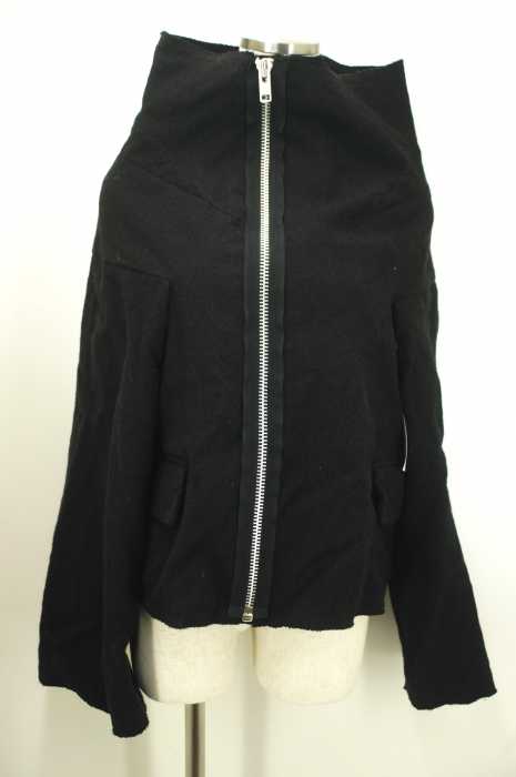tricot COMME des GARCONS（トリココムデギャルソン） AD2004 ウール　変形ジップ レディース アウター