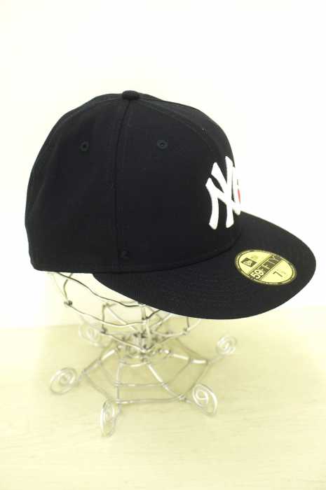 NEW ERA （ニューエラ） ベースボールキャップ　ハート刺繍　NY メンズ 帽子