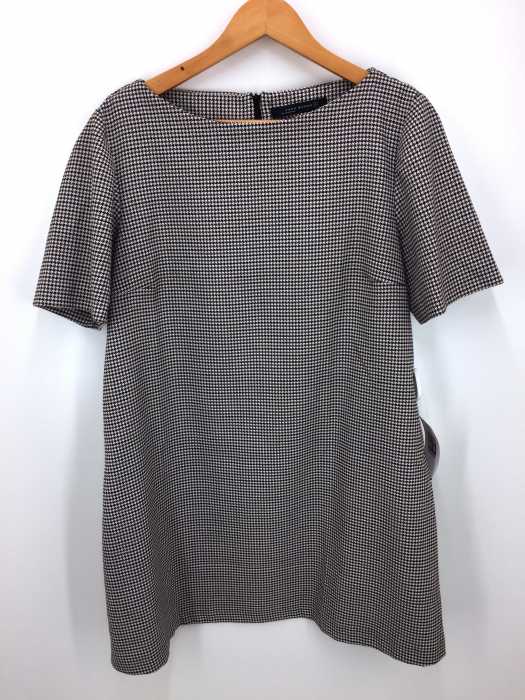 Zara Woman ザラ ウーマン 千鳥格子柄ワンピース レディース ワンピース ブランド古着買取販売バズストア