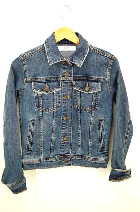 ZARA（ザラ） ショート丈 デニム ジャケット レディース アウター