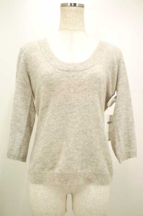BARNEYS NEWYORK （バーニーズニューヨーク） Uネックカシミヤセーター レディース トップス