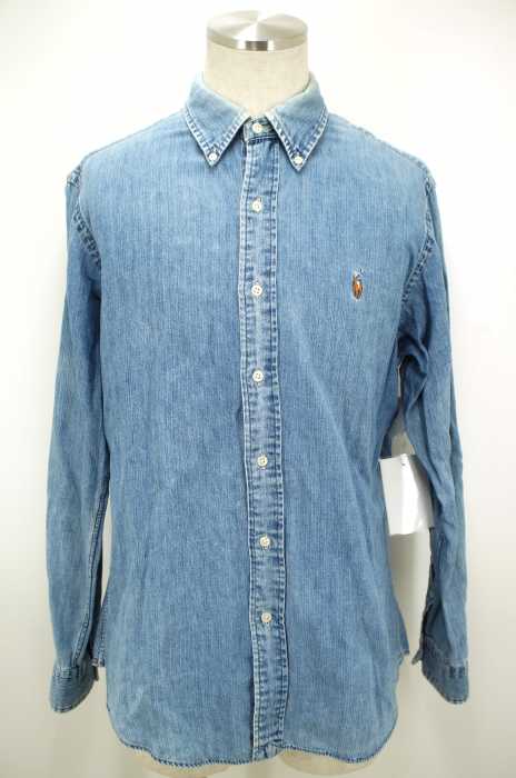 RALPH LAUREN （ラルフローレン） CUSTOM FIT デニムボタンダウンシャツ メンズ トップス