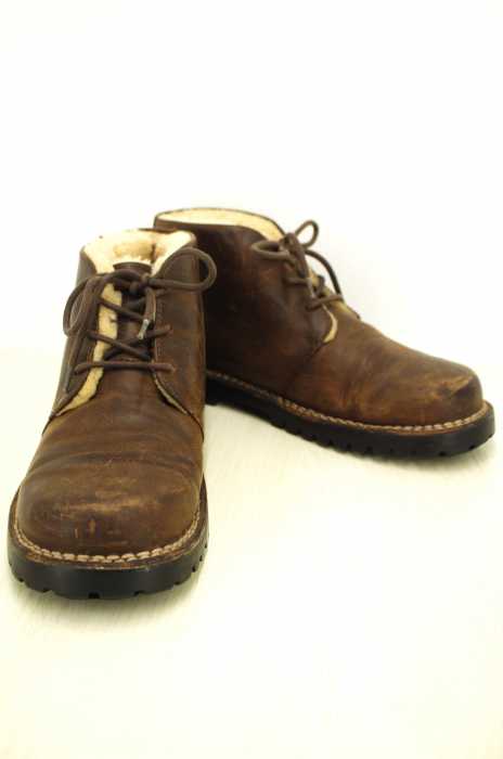 UGG （アグ） シープスキンレザーブーツ メンズ シューズ