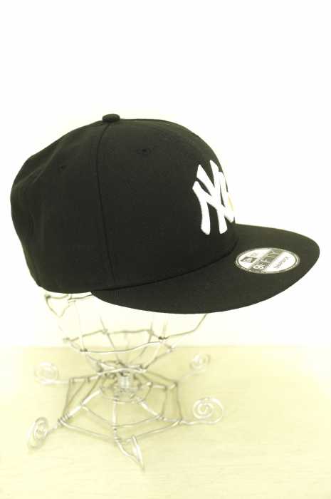 NEW ERA （ニューエラ） ベースボールキャップ　ハート刺繍　NY　ツバ裏刺繍 メンズ 帽子