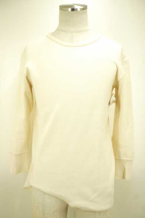AS STANDARD × GILET (アズスタンダード × ジレ) LONG SLEEVES CUT & SEWN ワッフル メンズ トップス