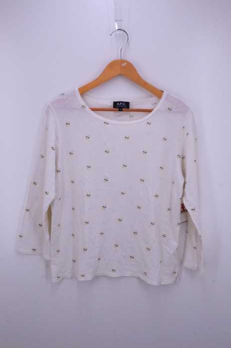 A.P.C. （アーペーセー） コットンリネンカットソー レディース トップス