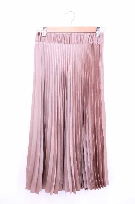 Tiara(ティアラ) 19AW サテンロングプリーツスカート レディース スカート