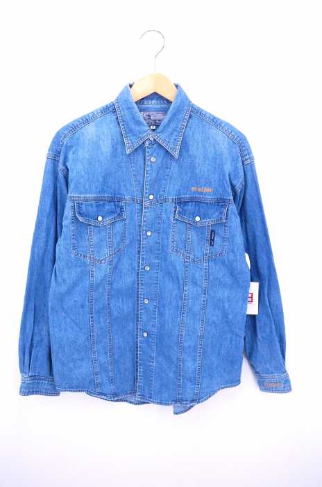 KENZO JEANS（ケンゾージーンズ） 90s 胸ロゴ刺繍 オーバーサイズ