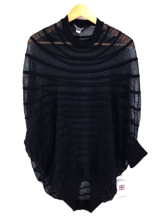 JUNYA WATANABE COMME des GARCONS（ジュンヤワタナベコムデギャルソン） ハイネックシースルーワイドスウェット レディース トップス
