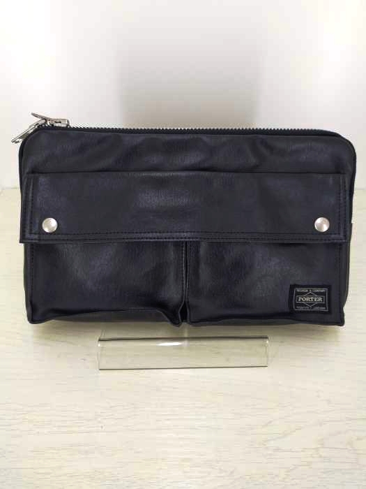 PORTER（ポーター） PORTER FREE STYLE WAIST BAG 高密度キャンバス ウレタンコーティング メンズ バッグ