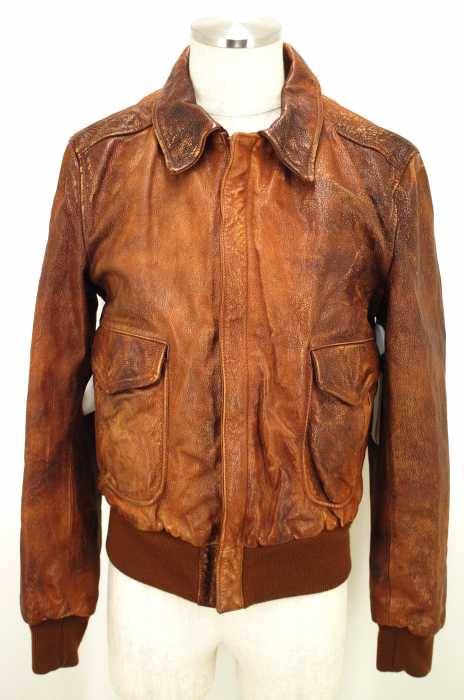 USED （ブランド不明） Irving Jacket ゴートレザーアーヴィングジャケット メンズ アウター
