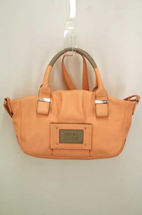 SEE BY CHLOE (シーバイクロエ) 2way ロゴプリントハンドバッグ ショルダーバッグ レディース バッグ