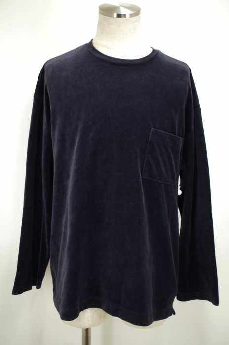 BEAUTY & YOUTH UNITED ARROWS （ビューティーアンドユースユナイテッドアローズ） 16AW ベロアワイドフォルムカットソー メンズ トップス