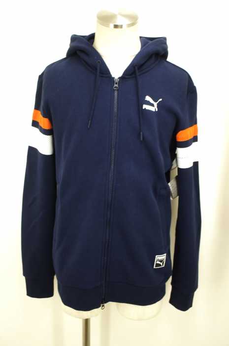 PUMA （プーマ） メッシュ切替スウェットパーカー メンズ トップス