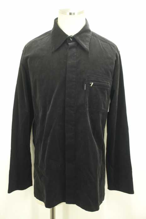 BURBERRY BLACK LABEL （バーバリーブラックレーベル） コーデュロイ 比翼　 メンズ トップス