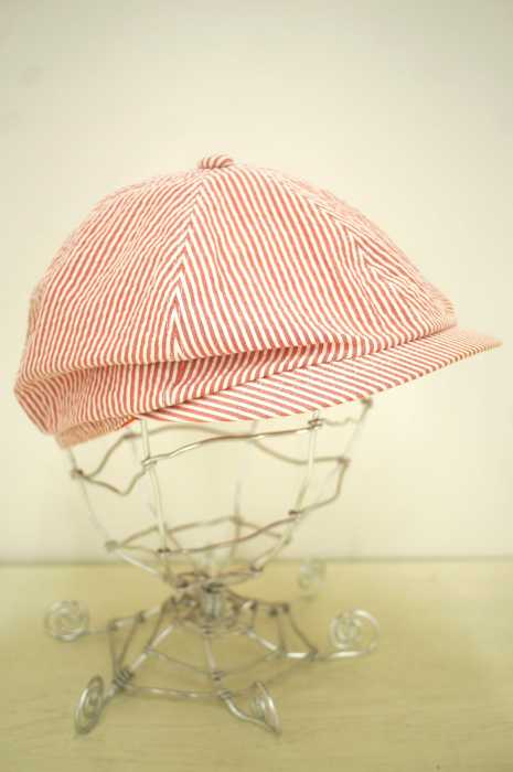 MACKINTOSH PHILOSOPHY (マッキントッシュフィロソフィー) シアサッカーストライプハンチングキャップ メンズ 帽子
