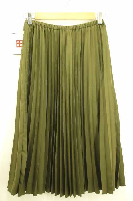 w closet （ダブルクローゼット） ヒザ下プリーツスカート レディース スカート