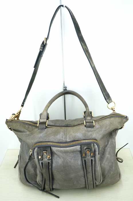 she+lo(シーアンドロー) 2way レザー ハンドバッグ レディース バッグ