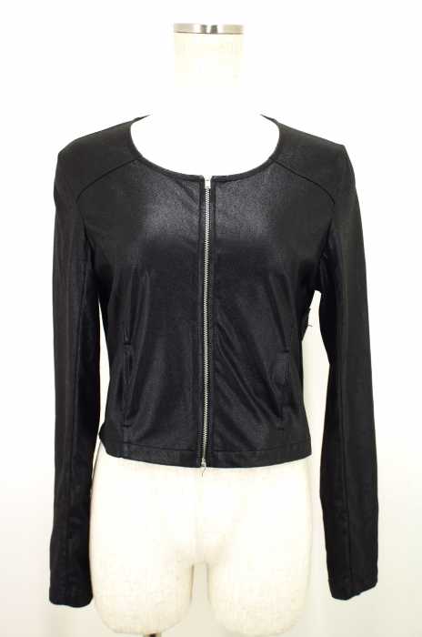 RESEXXY (リゼクシー) 14SS レザーライクノーカラージャケット レディース アウター