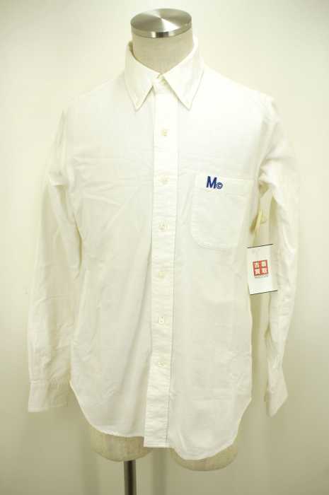 417byEDIFICE×MARK MCNAIRY NEW AMSTERDAM （フォーワンセブンエディフィス×マークマクナイリーニュー アムステルダム） 刺繍入り オックスBDサイドポケット メンズ トップス