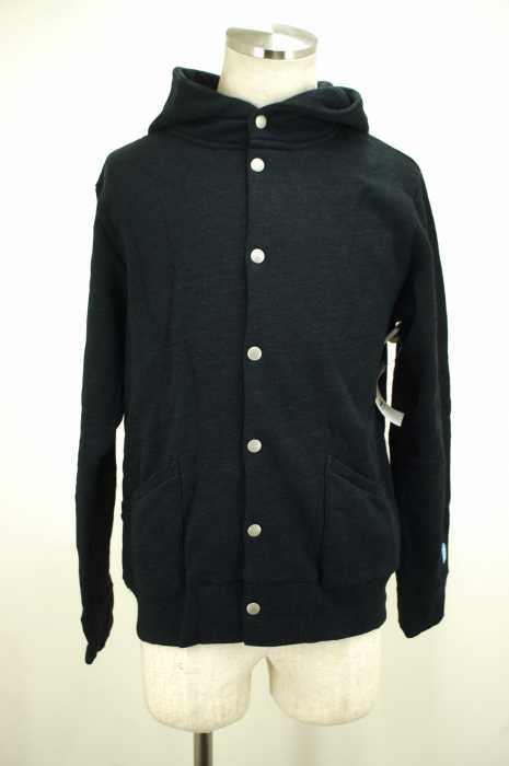 FORK ＆ SPOON （フォークアンドスプーン） Fleece Lining Dot Parker スナップボタン メンズ トップス