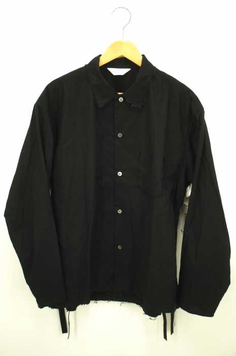 UNUSED （アンユーズド） UNUSED cut o ff shirt カットオフ シャツブルゾン メンズ トップス