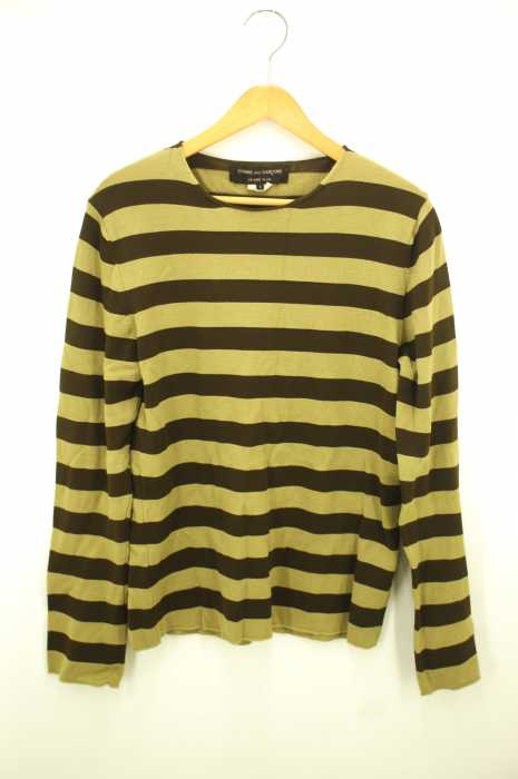 COMME des GARCONS HOMME PLUS （コムデギャルソンオムプリュス） AD2010 ウール混プルオーバーニット メンズ トップス