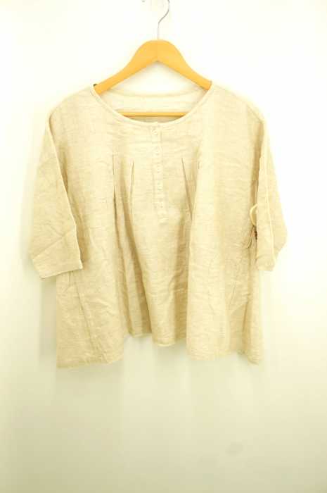 bisque by nest robe（ビスクバイネストローブ） ギャザーペブラムブラウス レディース トップス