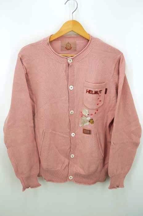 KARL HERMUT(カールヘルム) ワッペン刺繍ボタンカーディガン レディース トップス