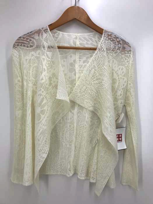 プリーツプリーズ ｱｲﾎﾞﾘｰ PP31-J0655 ﾚｰｽﾒｯｼｭﾌﾟﾘｰﾂｶｰﾃﾞｨｶﾞﾝ 3 PLEATS PLEASE プリーツプリーズ ｱｲﾎﾞﾘｰ PP31-J0655 ﾚｰｽﾒｯｼｭﾌﾟﾘｰﾂ