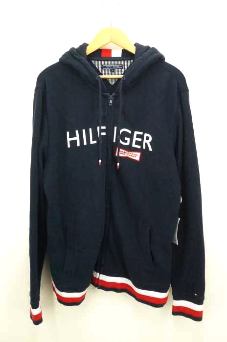 TOMMY HILFIGER(トミーヒルフィガー) ロゴジップアップパーカー メンズ トップス