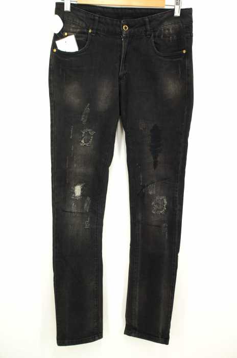 zara jeans （ザラ） リペア加工デニムパンツ メンズ パンツ