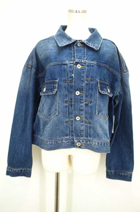 Ciaopanic (チャオパニック) 17SS ビッグGジャン オーバーサイズ2ndデニムジャケット レディース アウター