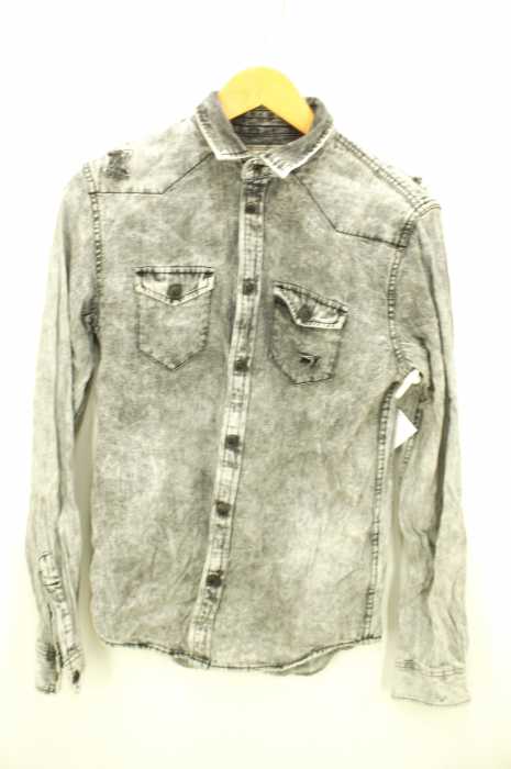 ZARA MAN (ザラマン) ダメージ加工 メンズ トップス