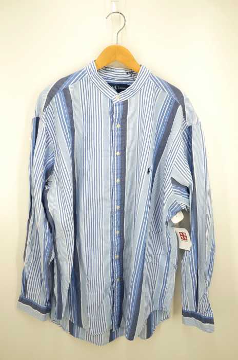 RALPH LAUREN (ラルフローレン) バンドカラーマルチストライプシャツ メンズ トップス