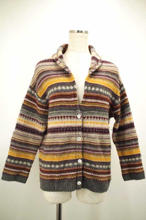 JOURNAL STANDARD relume （ジャーナルスタンダードレリューム） 総柄ショールカーディガン レディース トップス