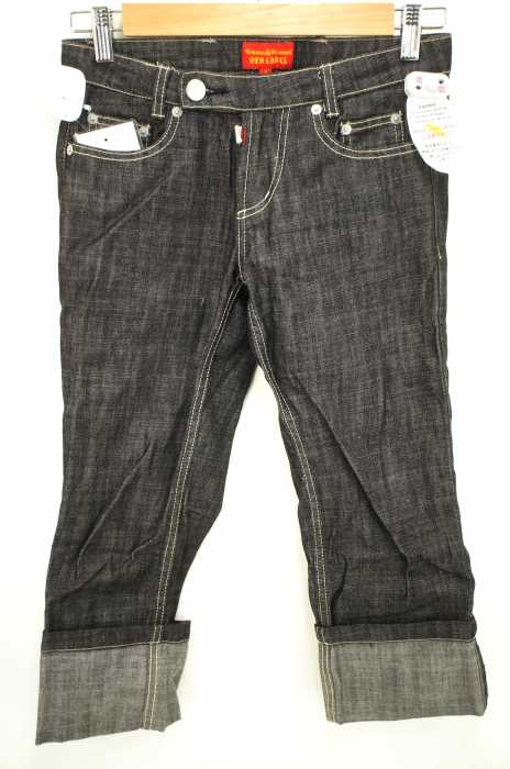 Vivienne Westwood RED LABEL （ヴィヴィアンウエストウッドレッドレーベル） クロップドデニムパンツ レディース パンツ