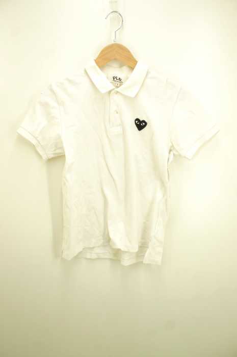 PLAY COMME des GARCONS （プレイコムデギャルソン） AD2007 ワッペン付き POLO SHIRT レディース トップス