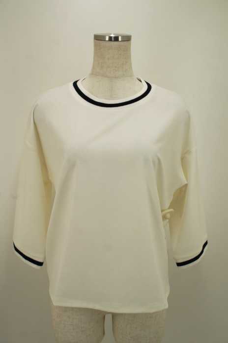 BEAUTY & YOUTH UNITED ARROWS (ビューティーアンドユースユナイテッドアローズ) ラインリブクロップド丈カットソー レディース トップス