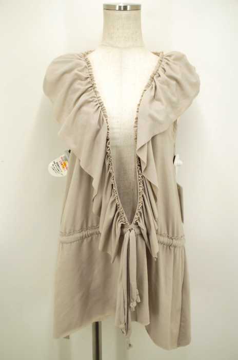 Vivienne Westwood RED LABEL (ヴィヴィアンウエストウッドレッドレーベル) ノースリーブフリルトップス カットソー レディース トップス