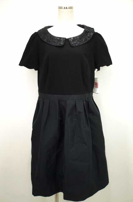 TO BE CHIC (トゥービーシック) ビジュー付き切替ワンピース レディース ワンピース