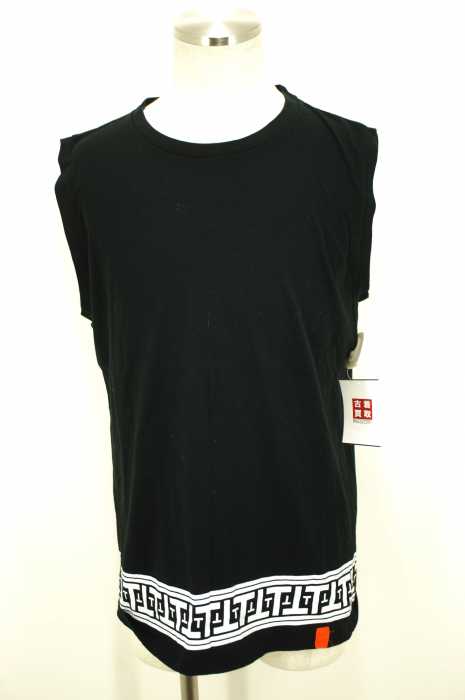 TonyTaizsun （トニータイズサン） プリントノースリーブTシャツ メンズ トップス
