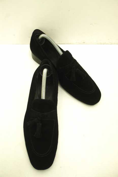 BARNEYS NEWYORK (バーニーズニューヨーク) MADE IN ITALY タッセルスウェード メンズ シューズ