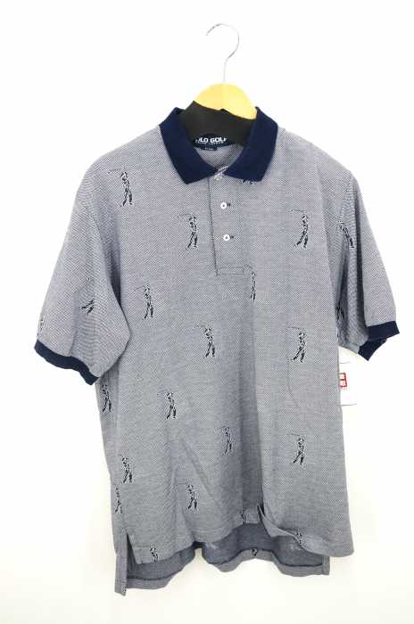 POLO GOLF RALPH LAUREN（ポロゴルフラルフローレン） 編込みデザインポロシャツ メンズ トップス