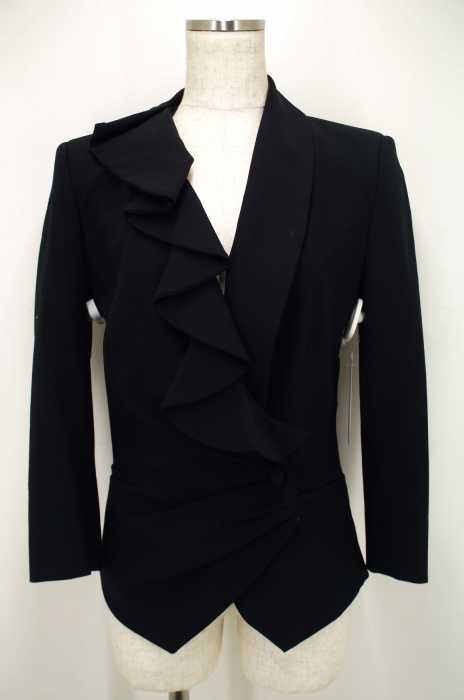 McQ by Alexander McQueen  （マッキューbyアレキサンダーマックイーン） フリルカラーテーラードジャケット レディース アウター